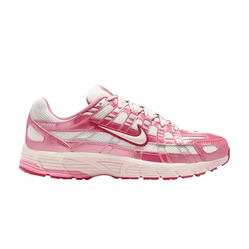 Nike P-6000 White Silt Red Peony (Women's) dámske mestské tenisky
