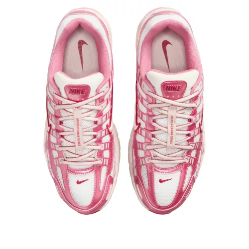 Nike P-6000 White Silt Red Peony (Women's) dámske mestské tenisky