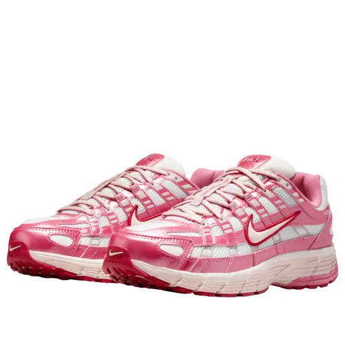 Nike P-6000 White Silt Red Peony (Women's) dámske mestské tenisky