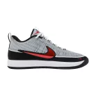 Nike Book 2 Spiridon Sport Red nízke streetové tenisky červené — produktová fotografia na bielom pozadí, bočný pohľad