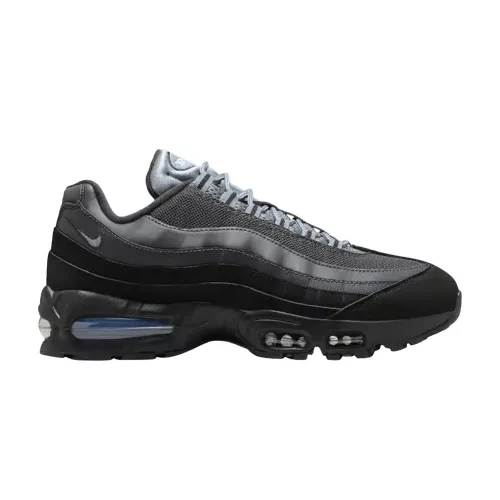 Nike Air Max 95 'Big Bubble - Black Metallic Silver' pánske nízke mestské tenisky čierne strieborné