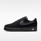 Nike Air Force 1 Low '07 LV8 Black Iron Grey pánske nízke mestské tenisky čierne sivé
