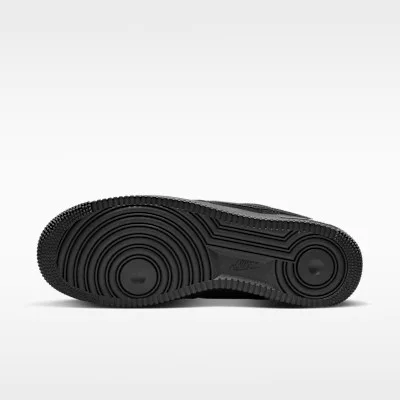 Nike Air Force 1 Low '07 LV8 Black Iron Grey pánske nízke mestské tenisky čierne sivé