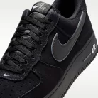 Nike Air Force 1 Low '07 LV8 Black Iron Grey pánske nízke mestské tenisky čierne sivé