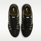 Nike P-6000 Black Dark Hazel nízke streetové tenisky čierne — produktová fotografia na bielom pozadí, bočný pohľad