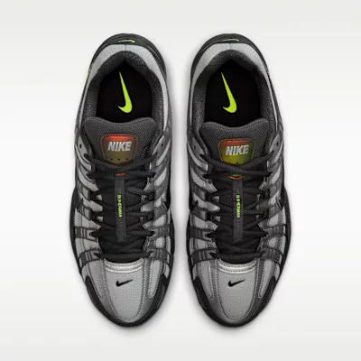 Nike P-6000 Grey Fog Volt Black pánske nízke mestské tenisky sivé