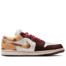 Jordan 1 Low SE Year of the Horse nízke streetové tenisky — produktová fotografia na bielom pozadí, bočný pohľad