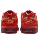 Nike SB Zoom Air Paul Rodriguez 1 Habanero Red All-Star nízke skejtové tenisky červené — produktová fotografia na bielom pozadí, bočný pohľad