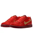 Nike SB Zoom Air Paul Rodriguez 1 Habanero Red All-Star nízke skejtové tenisky červené — produktová fotografia na bielom pozadí, bočný pohľad