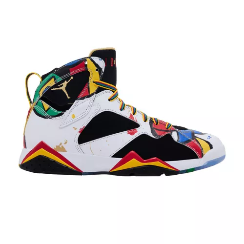 Air Jordan 7 Retro Miro pánske vysoké basketbalové topánky biele