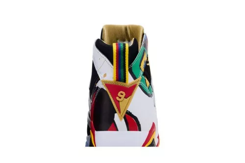 Air Jordan 7 Retro Miro pánske vysoké basketbalové topánky biele