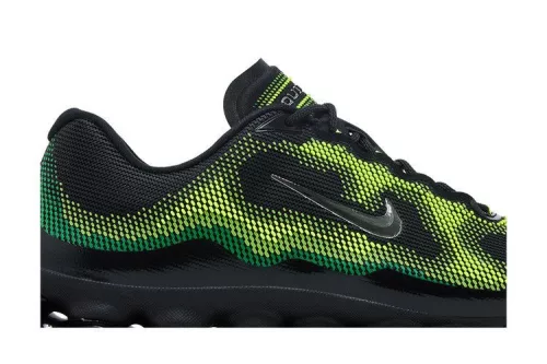 Nike Air Liquid Max Black Green Apple pánske nízke mestské tenisky čierne zelené jablko