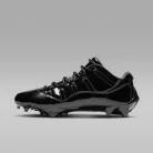 Jordan 11 Low TD Cleat Patent Black pánske nízke mestské tenisky čierne