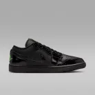 Jordan 1 Low SE Black Croc Scream Green (Women's) dámske nízke mestské tenisky čierne zelené