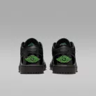 Jordan 1 Low SE Black Croc Scream Green (Women's) dámske nízke mestské tenisky čierne zelené
