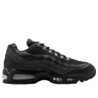Nike Air Max 95 Big Bubble Black Carbon nízke streetové tenisky čierne-strieborné — produktová fotografia na bielom pozadí, bočný pohľad