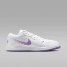 Jordan 1 Low SE Quai54 pánske nízke mestské tenisky biele zelené fialové
