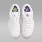 Jordan 1 Low SE Quai54 pánske nízke mestské tenisky biele zelené fialové