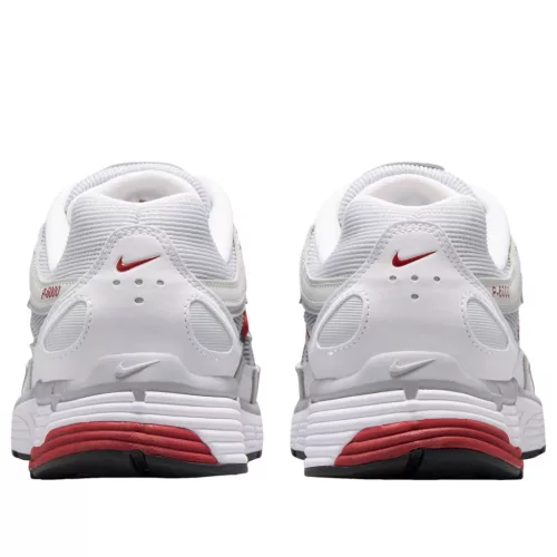Nike P-6000 White Platinum Red pánske nízke mestské tenisky biele