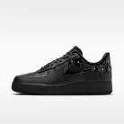 Nike Air Force 1 Low '07 Florette Black Off-Noir (Women's) dámske nízke mestské tenisky čierne