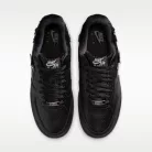 Nike Air Force 1 Low '07 Florette Black Off-Noir (Women's) dámske nízke mestské tenisky čierne