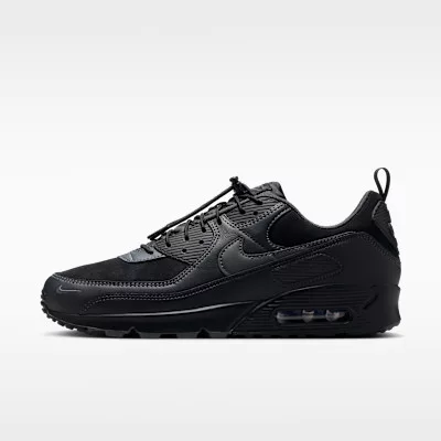 Nike Air Max 90 Black Iron Grey pánske nízke mestské tenisky čierne sivé