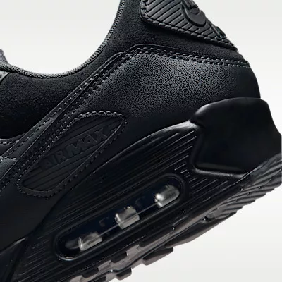 Nike Air Max 90 Black Iron Grey pánske nízke mestské tenisky čierne sivé