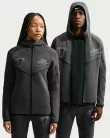 Nike Energy x Wagyu Tech Fleece Full-Zip Hoodie Black unisex mikina čierna