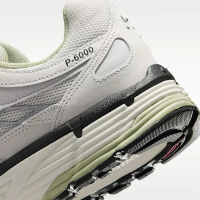Nike P-6000 Grey Olive pánske nízke mestské tenisky sivé