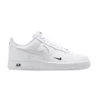 Nike Air Force 1 '07 LV8 White Black Reflect Silver pánske nízke mestské tenisky biele čierne strieborné