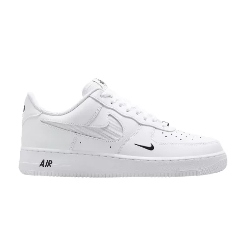 Nike Air Force 1 '07 LV8 White Black Reflect Silver pánske nízke mestské tenisky biele čierne strieborné