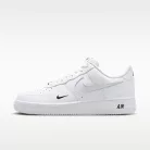 Nike Air Force 1 '07 LV8 White Black Reflect Silver pánske nízke mestské tenisky biele čierne strieborné