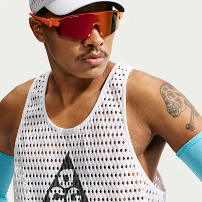 Nike ACG Radical AirFlow Dri-FIT Trail-Running Tank Top White unisex tričko biele