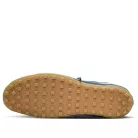 Nike Moon Shoe Midnight Navy Gum dámske nízke streetové tenisky tmavomodré — produktová fotografia na bielom pozadí, bočný pohľad