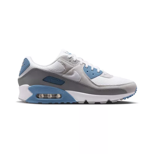 Nike Air Max 90 White Light Grey Blue pánske nízke mestské tenisky biele svetlosivé modré