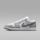 Jordan 1 Low White Iron Grey pánske nízke mestské tenisky biele sivé