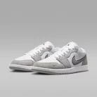 Jordan 1 Low White Iron Grey pánske nízke mestské tenisky biele sivé