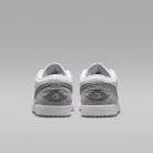 Jordan 1 Low White Iron Grey pánske nízke mestské tenisky biele sivé