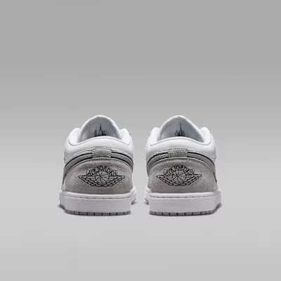 Jordan 1 Low White Iron Grey pánske nízke mestské tenisky biele sivé