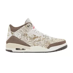   Air Jordan 3 Retro 'Laser Palomino' pánske nízke mestské tenisky hnedé