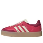 adidas Sambae Valentine's Day dámske nízke streetové tenisky — produktová fotografia na bielom pozadí, bočný pohľad