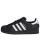 adidas Superstar 2 Core Black Cloud White nízke streetové tenisky čierne-biele — produktová fotografia na bielom pozadí, bočný pohľad
