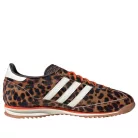 adidas SL 72 OG Leopard Print dámske nízke streetové tenisky — produktová fotografia na bielom pozadí, bočný pohľad