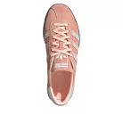 adidas Bermuda Clear Orange Cloud White Semi Coral dámske nízke streetové tenisky oranžové-biele — produktová fotografia na bielom pozadí, bočný pohľad