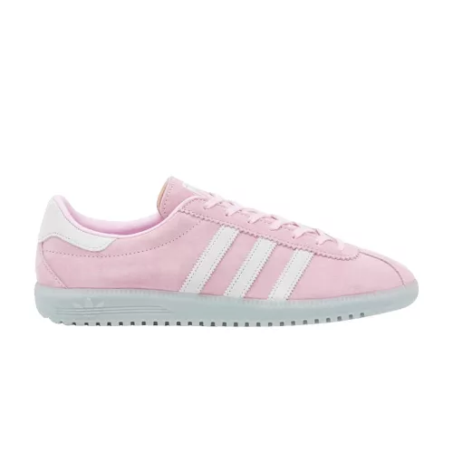 adidas Bermuda Bliss Lilac Halo Blue dámske nízke streetové tenisky fialové-modré — produktová fotografia na bielom pozadí, bočný pohľad