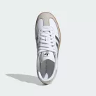 adidas Samba OG White Silver Metallic Grey (Women's) dámske nízke mestské tenisky biele