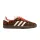 adidas Samba OG Preloved Red Leopard dámske nízke streetové tenisky červené — produktová fotografia na bielom pozadí, bočný pohľad