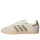 adidas Samba OG Cream White Cardboard nízke streetové tenisky béžové-krémové — produktová fotografia na bielom pozadí, bočný pohľad