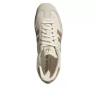 adidas Samba OG Cream White Cardboard nízke streetové tenisky béžové-krémové — produktová fotografia na bielom pozadí, bočný pohľad
