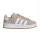 adidas Campus 00s Camp Wonder Beige Cloud White Gum detské nízke streetové tenisky béžové-biele — produktová fotografia na bielom pozadí, bočný pohľad